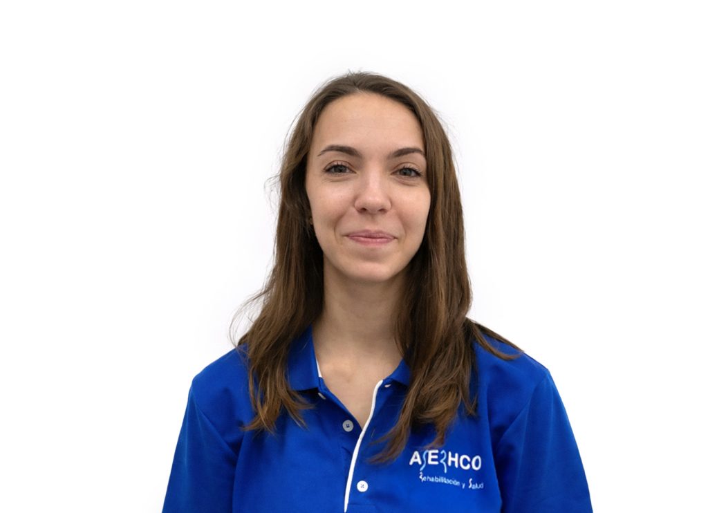 Rebecca González, instructora de Espalda Sana, Ballet Barre y Pilates en ASERHCO