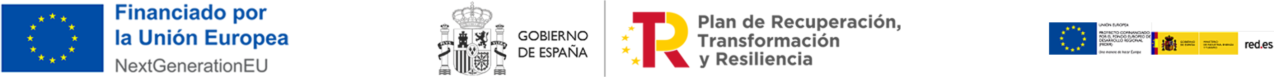 Financiado por la Unión Europea NextGenerationEU. Gobierno de España: Plan de Recuperación, Transformación y Resiliencia. Red.es