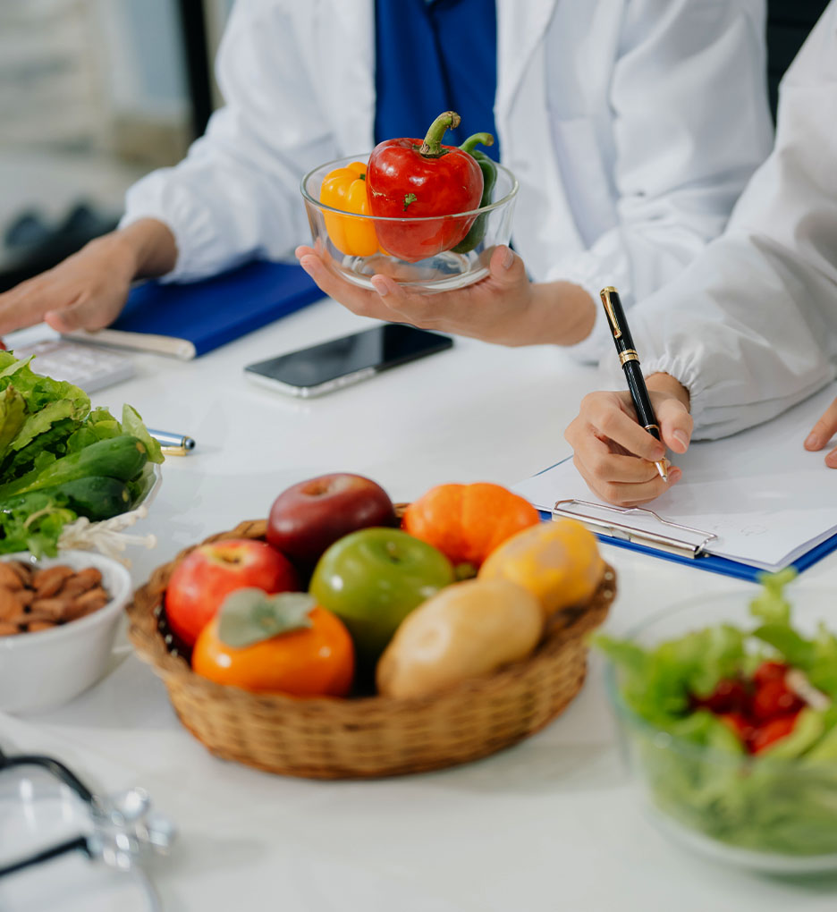 Servicio de nutrición en ASERHCO