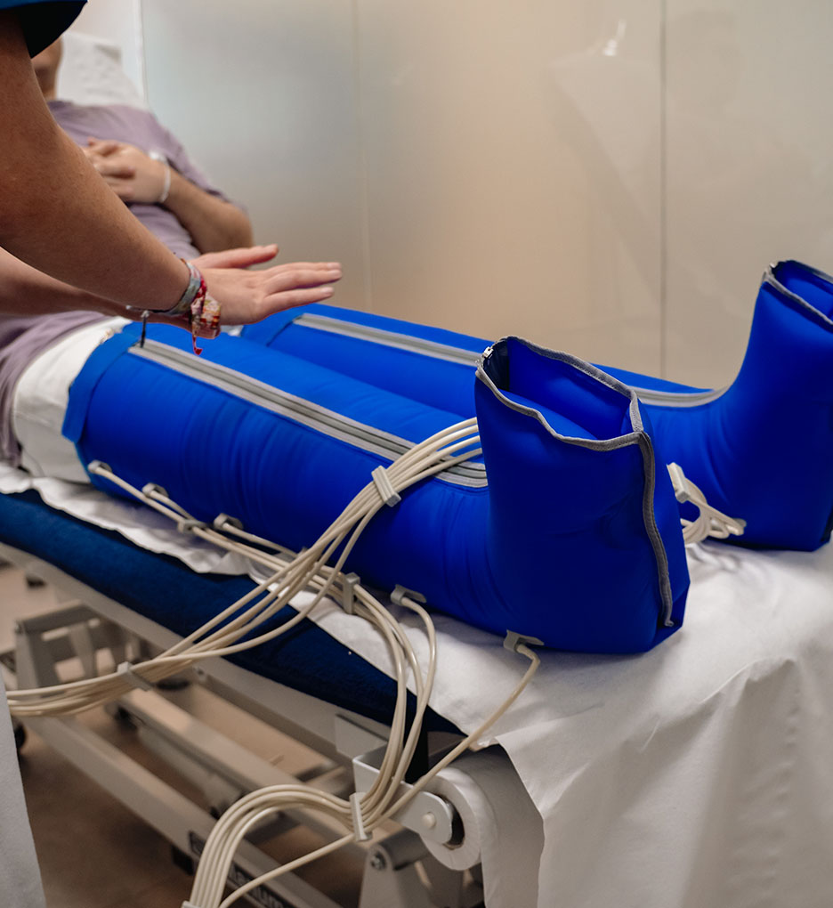 Presoterapia en ASERHCO