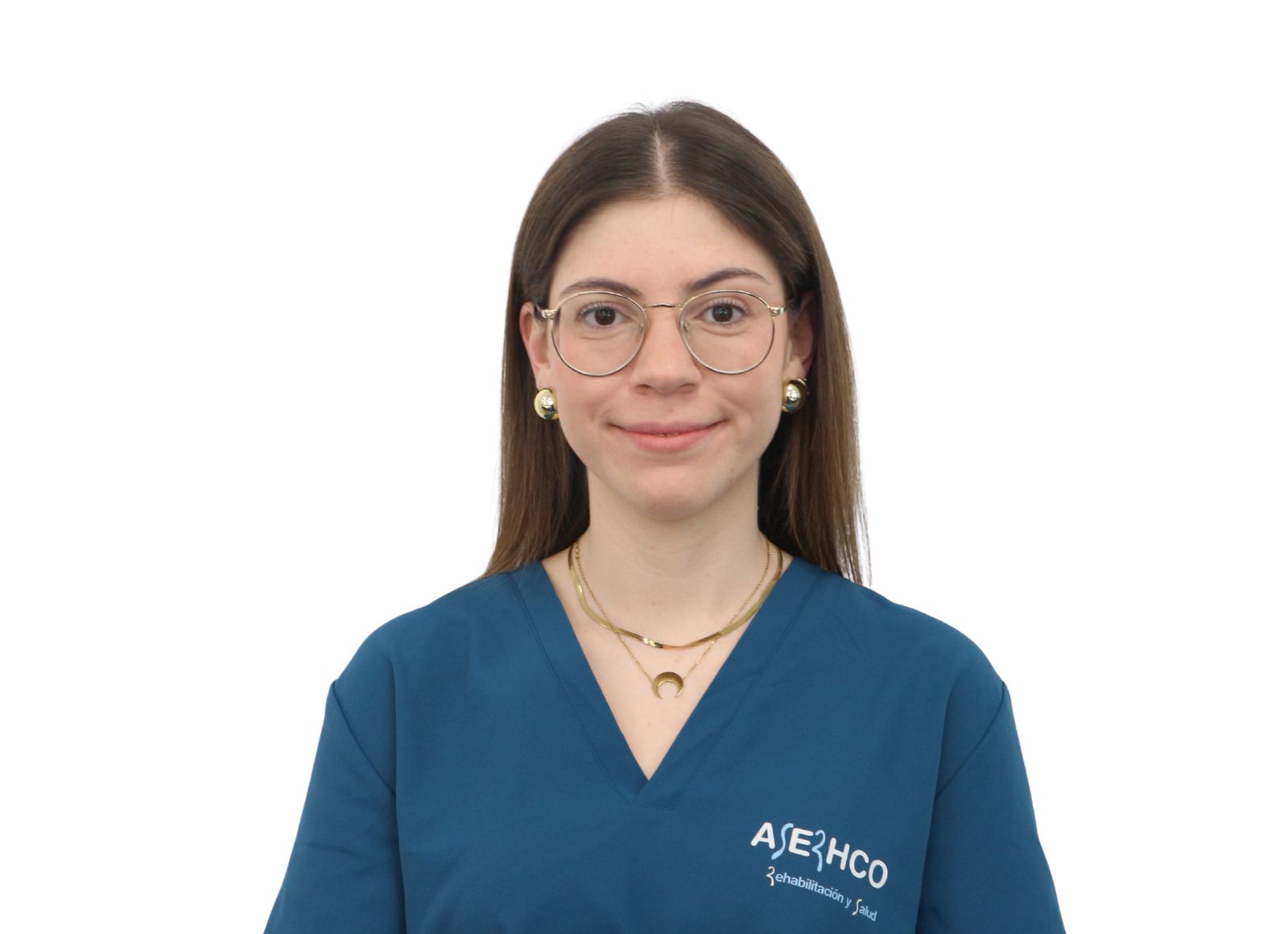 Lucía Cubo, fisioterapeuta de ASERHCO