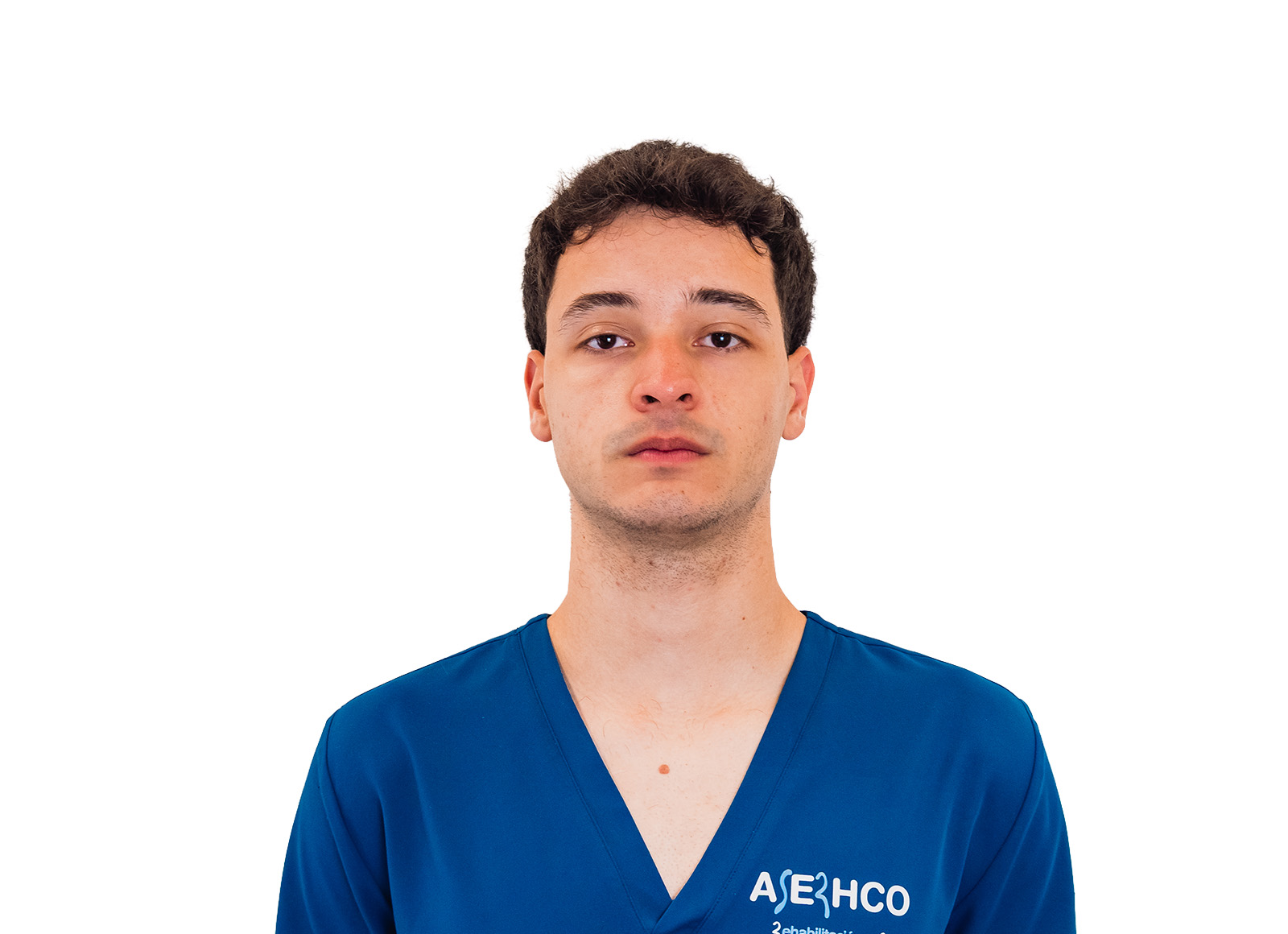 Nicolás Lussim, fisioterapeuta de ASERHCO