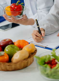 Servicio de nutrición en ASERHCO