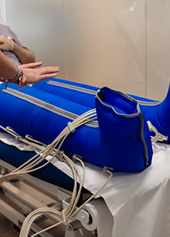 Presoterapia en ASERHCO
